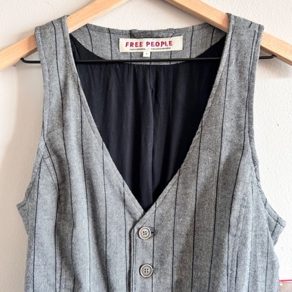 Free People Jeanette Stripe Vest | Size Small | NWT - Picture 6 of 16
